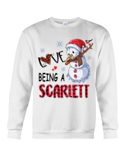I Love Being A Scarlett - Xmas Crewneck Sweatshirt tile