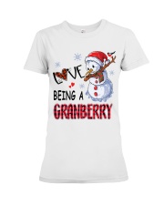 I Love Being A Granberry - Xmas Premium Fit Ladies Tee tile