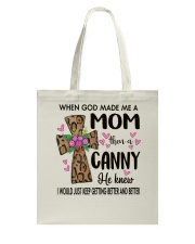Mom Then A Canny - Cross Tote Bag tile