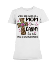 Mom Then A Canny - Cross Premium Fit Ladies Tee tile