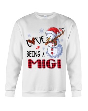 I Love Being A Migi - Xmas Crewneck Sweatshirt tile