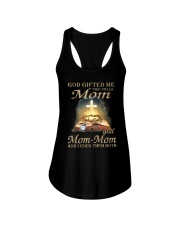 Mom And Mom-Mom - Book Ladies Flowy Tank tile