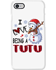 I Love Being A Tutu - Xmas Phone Case tile