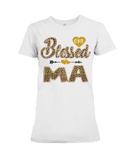 Blessed Ma - Leo Premium Fit Ladies Tee tile