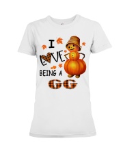 I Love Being A GG - Great Premium Fit Ladies Tee tile