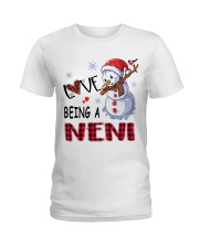 I Love Being A Neni - Xmas Ladies T-Shirt tile