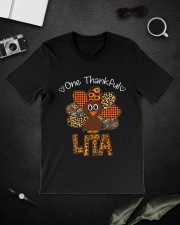 One Thankful Lita - Turkey Classic T-Shirt lifestyle-mens-crewneck-front-16