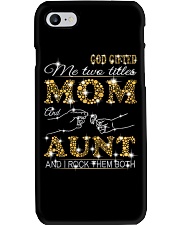 Mom And Aunt - Bling M Phone Case tile