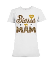 Blessed Mam - Leo Premium Fit Ladies Tee tile