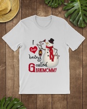 I Love Being Called Grandmommy- Xmas Classic T-Shirt lifestyle-mens-crewneck-front-18