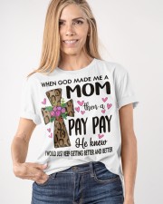 Mom Then A Pay Pay - Cross Classic T-Shirt apparel-classic-tshirt-lifestyle-front-100