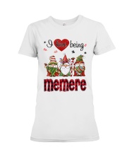 I Love Being Memere - R Premium Fit Ladies Tee tile