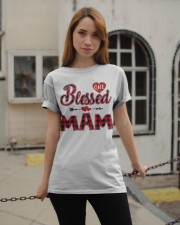 Blessed Mam - Red Classic T-Shirt apparel-classic-tshirt-lifestyle-19