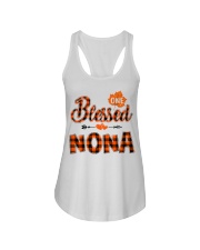 Blessed Nona - Autumn Ladies Flowy Tank tile