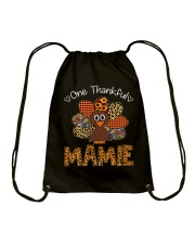 One Thankful Mamie - Turkey Drawstring Bag tile