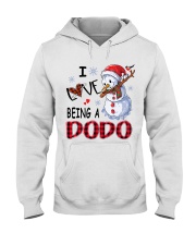 I Love Being A Dodo - Xmas Hooded Sweatshirt tile