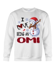 I Love Being An Omi - Xmas Crewneck Sweatshirt tile