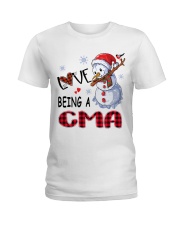 I Love Being A Cma - Xmas Ladies T-Shirt tile