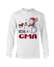 I Love Being A Cma - Xmas Long Sleeve Tee tile