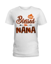 Blessed Nana - Autumn Ladies T-Shirt tile
