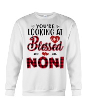 One Blessed Noni - Red Crewneck Sweatshirt tile