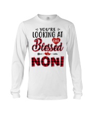 One Blessed Noni - Red Long Sleeve Tee tile