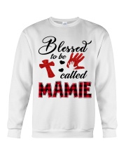 Blessed To Be Called Mamie - Red Crewneck Sweatshirt tile