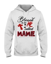 Blessed To Be Called Mamie - Red Hooded Sweatshirt tile