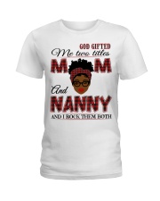 Mom And Nanny Rock Them Both - B2 Ladies T-Shirt tile