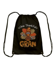 One Thankful Gran - Turkey Drawstring Bag tile