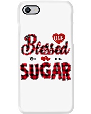 Blessed Sugar - Red Phone Case tile