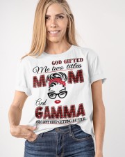 Mom And Gamma - Red 2022 .Png Classic T-Shirt apparel-classic-tshirt-lifestyle-front-100