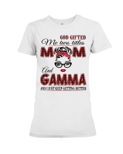 Mom And Gamma - Red 2022 .Png Premium Fit Ladies Tee tile