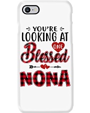 One Blessed Nona - Red Phone Case tile