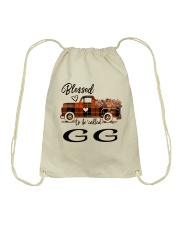 Blessed To Be Called GG - Autumn Drawstring Bag tile