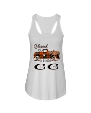 Blessed To Be Called GG - Autumn Ladies Flowy Tank tile
