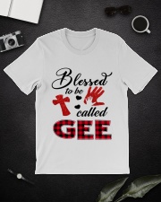 Blessed To Be Called Gee - Red Classic T-Shirt lifestyle-mens-crewneck-front-16
