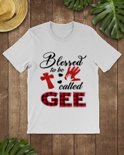Blessed To Be Called Gee - Red Classic T-Shirt lifestyle-mens-crewneck-front-18