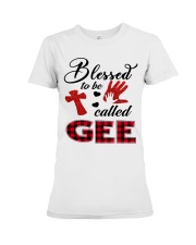 Blessed To Be Called Gee - Red Premium Fit Ladies Tee tile