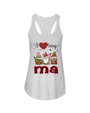 I Love Being Ma - R Ladies Flowy Tank tile