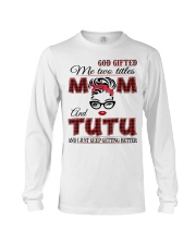 Mom And Tutu - Red 2022 .Png Long Sleeve Tee tile