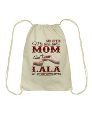 Mom And Lala - CR.Png Drawstring Bag tile