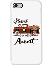 Blessed To Be Called Aunt - Autumn Phone Case tile