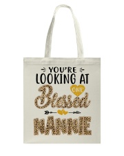 One Blessed Nannie - Leo Tote Bag tile