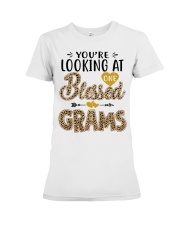 One Blessed Grams - Leo Premium Fit Ladies Tee tile