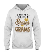 One Blessed Grams - Leo Hooded Sweatshirt tile