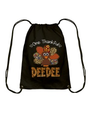 One Thankful Deedee - Turkey Drawstring Bag tile