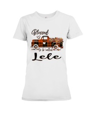 Blessed To Be Called Lele - Autumn Premium Fit Ladies Tee tile