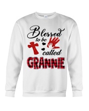 Blessed To Be Called Grannie - Red Crewneck Sweatshirt tile
