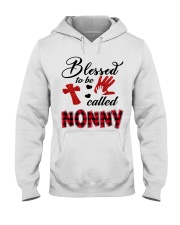 Blessed To Be Called Nonny - Red Hooded Sweatshirt tile